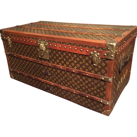 louis vuitton vintage travel trunk|old louis vuitton trunks.